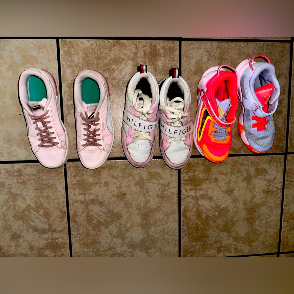 SOLD!! 3 pair of shoes girls
